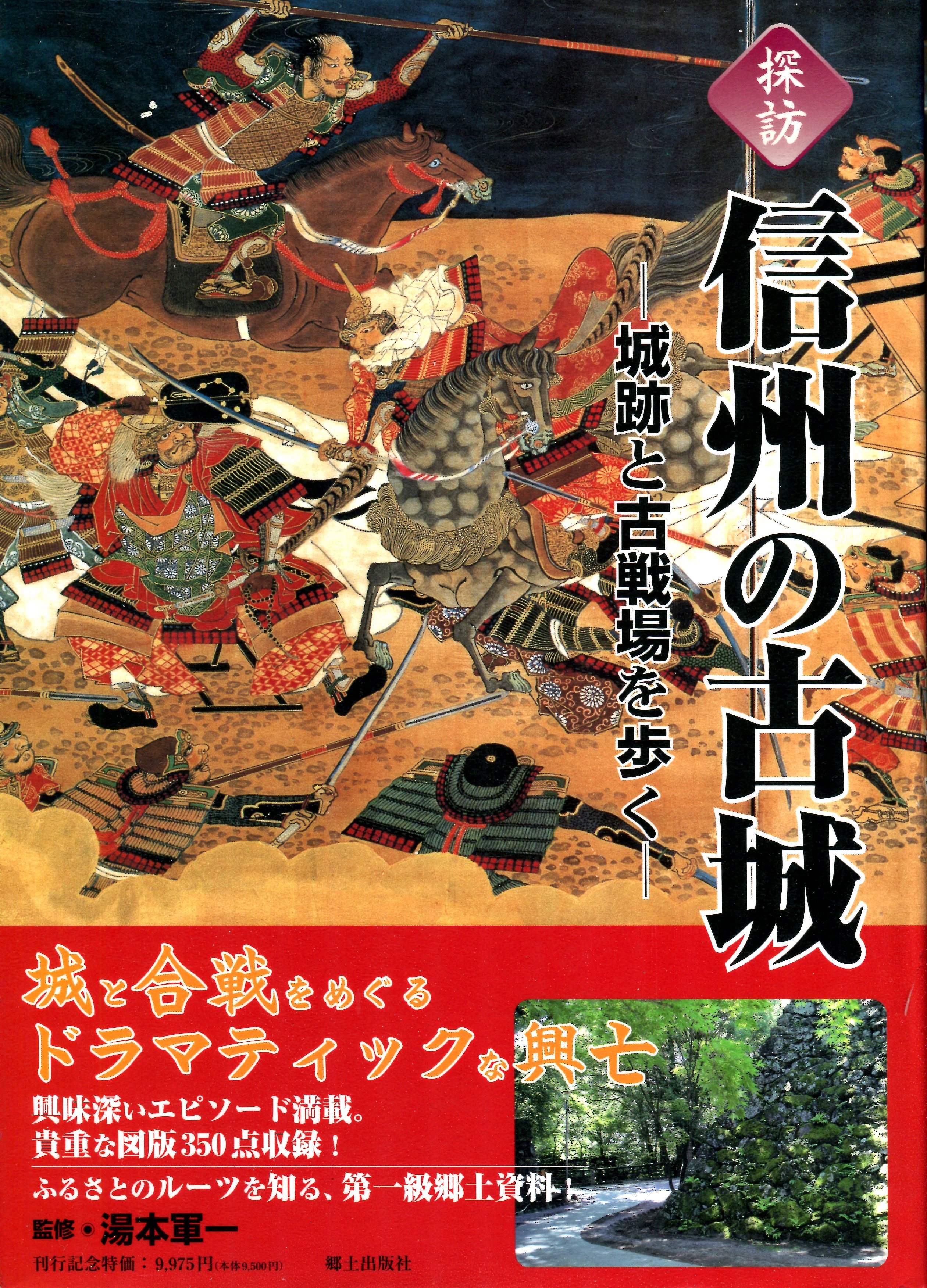 『探訪信州の古城　―城跡と古戦場を歩く―』の画像